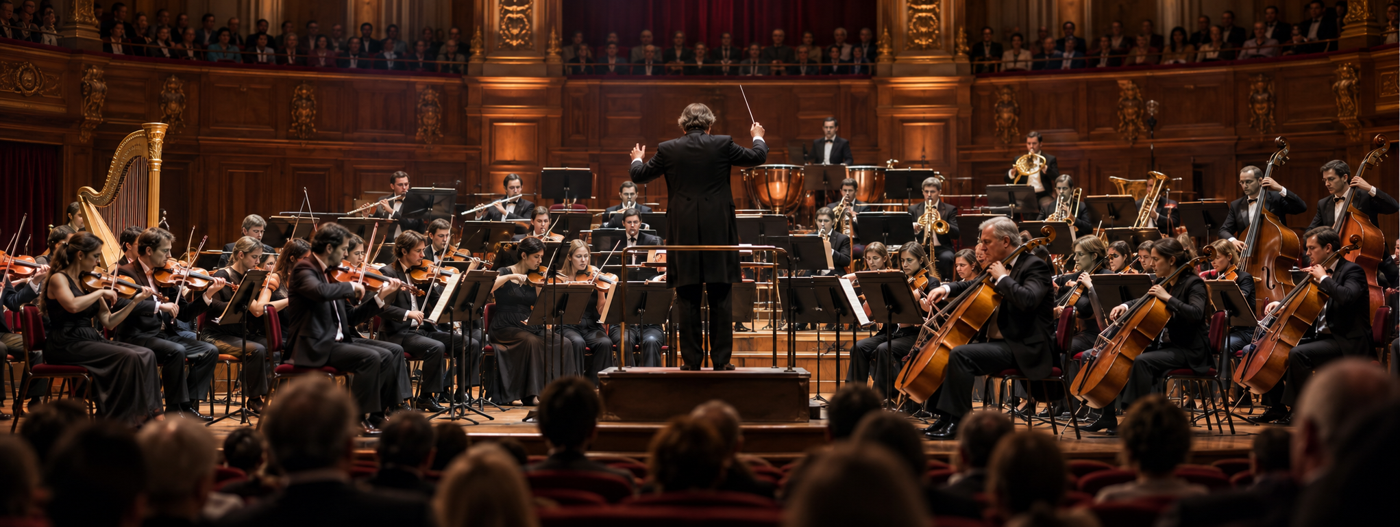 Classical music editorial artwork