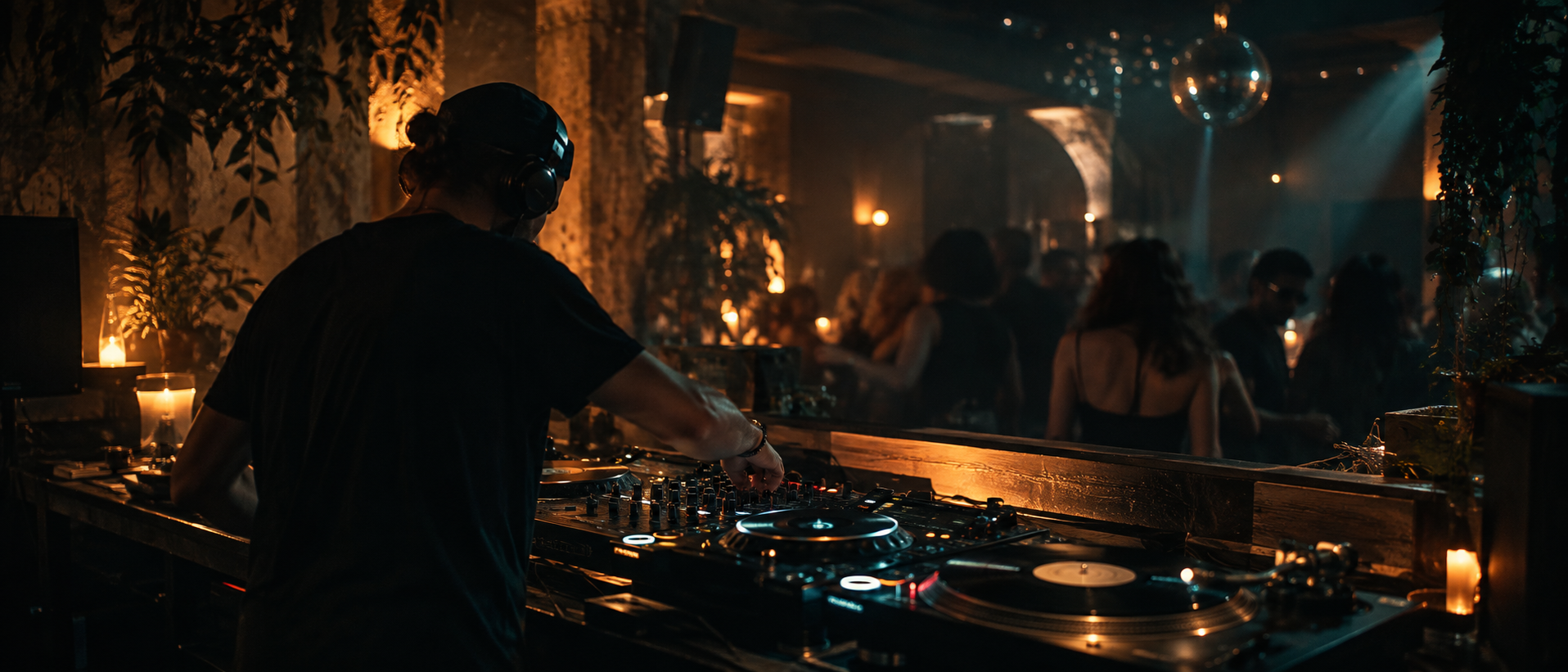 Deep House music editorial artwork