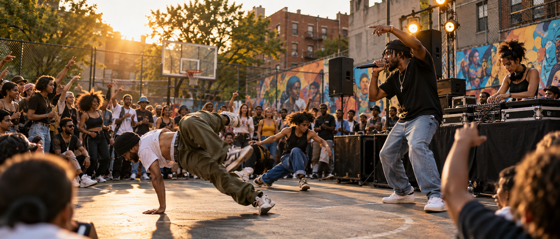 Hip Hop music editorial artwork